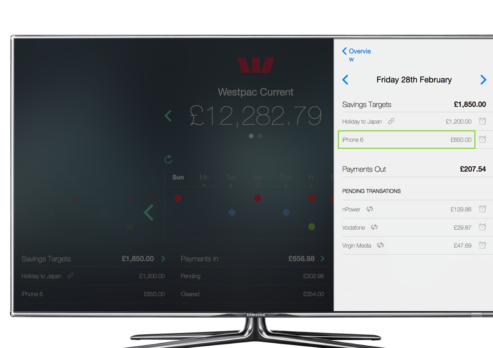 Apple TV concept view